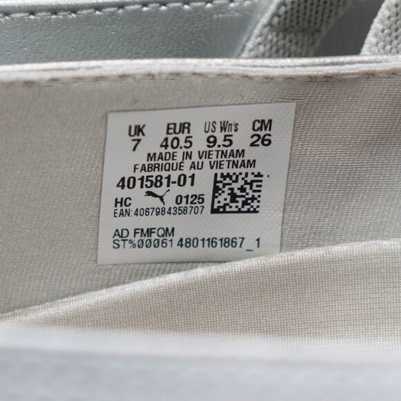 Puma Speedcat Ballet Silver White Sneakerina Womens Size 9.5 401581-01 NWB - Picture 7 of 16